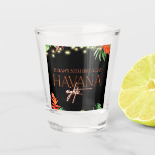 Verre A Shot Havana Nights, Havana Nights Party, Tropical