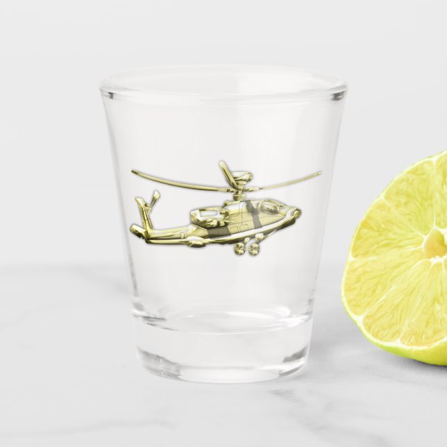 Verre A Shot Hélicoptère (Devant)