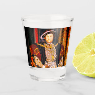 Verre A Shot Henry VIII Tudors Histoire King England six femmes