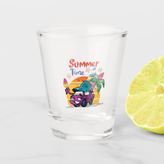 Verre A Shot Heure d'été (Devant)