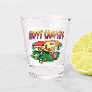 VERRE A SHOT ***HEUREUX STYLE CAMPER NOËL***