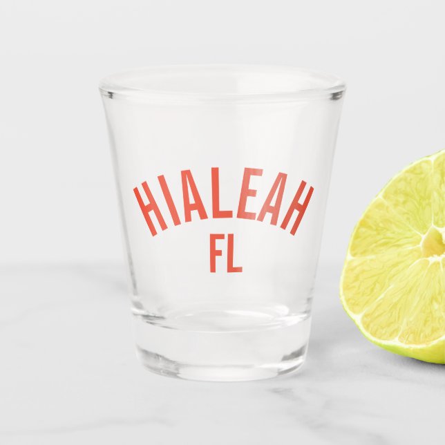 Verre A Shot Hialeah, Floride (Devant)