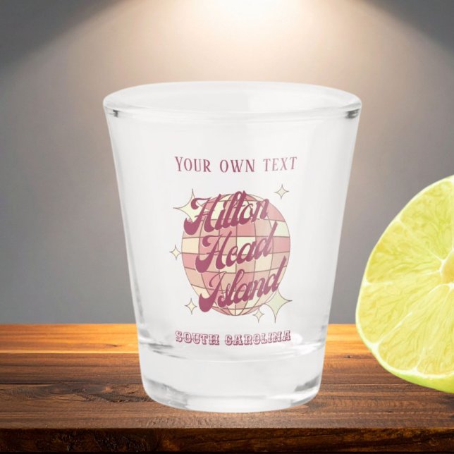 Verre A Shot Hilton Head Island Caroline du Sud (Créateur téléchargé)