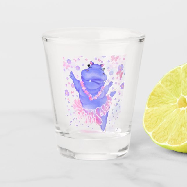 Verre A Shot Hippo Prima Ballerina - Bonne danseuse (Devant)