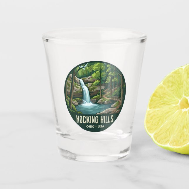 Verre A Shot Hocking Hills USA (Devant)