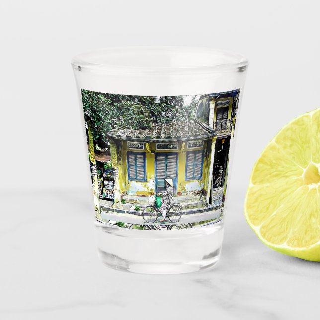 Verre A Shot Hoi An, Vélo Vietnam (Devant)