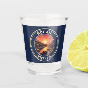 Verre A Shot Hoi An Vietnam Voyage Rétro