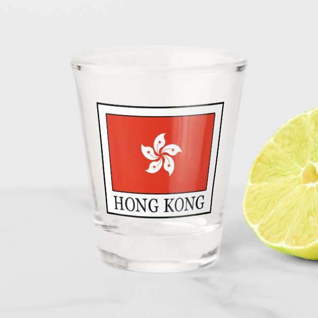 Verre A Shot Hong Kong (Devant)