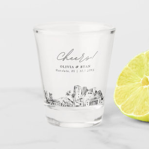 Verre A Shot Honolulu Mariage Favoriser les encouragements pers