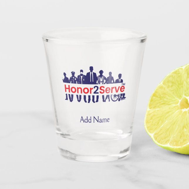 Verre A Shot Honor2Serve (Devant)
