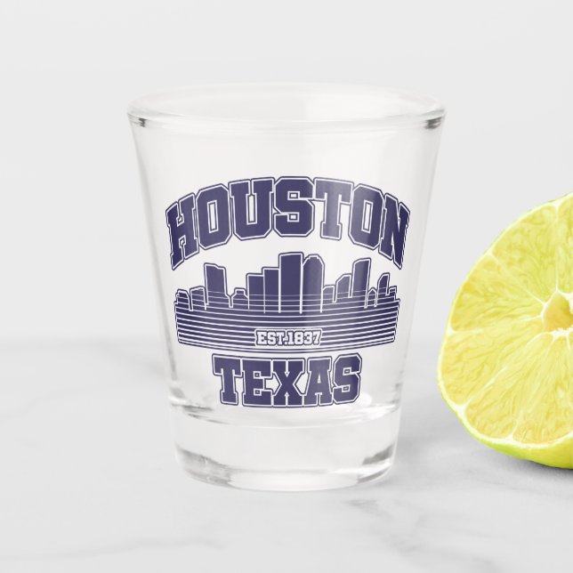 Verre A Shot Houston, Texas (Devant)