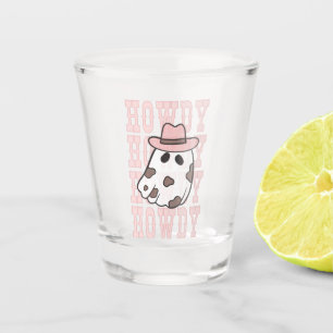 Verre A Shot Howdy Cowgirl Halloween Cute shot glass