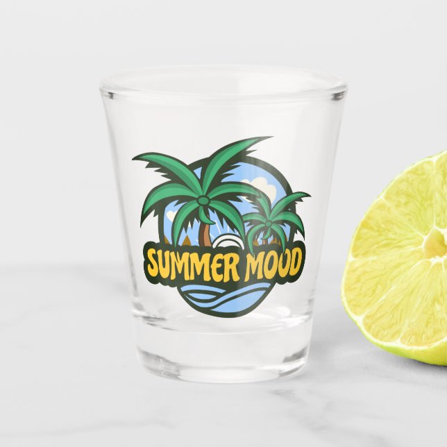 Verre A Shot Humeur d'été (Devant)