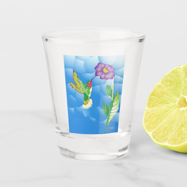 Verre A Shot Hummingbird:  Stylized (Devant)