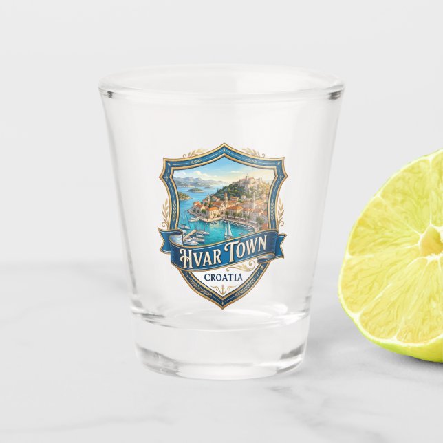 Verre A Shot Hvar Croatie (Devant)