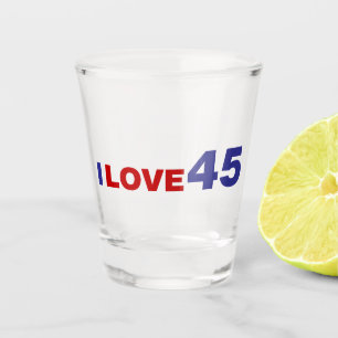 Verre A Shot I Love 45
