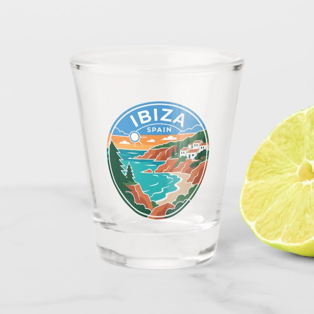 Verre A Shot Ibiza, Espagne Espagne (Devant)