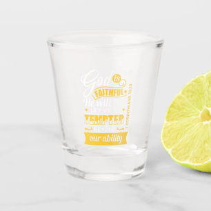 Verre A Shot Il ne vous laissera pas être tenté – Verset bibliq
