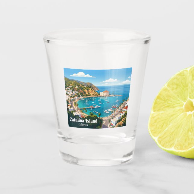 Verre A Shot Île de Catalina États-Unis (Devant)