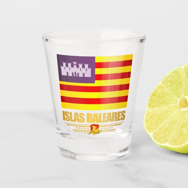 Verre A Shot Iles Baléares (Baléares) (Devant)