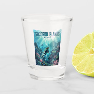 Verre A Shot Îles Socorro Mexique