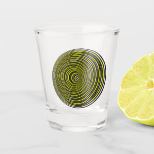Verre A Shot illusion optique 3D double face prendre une prise