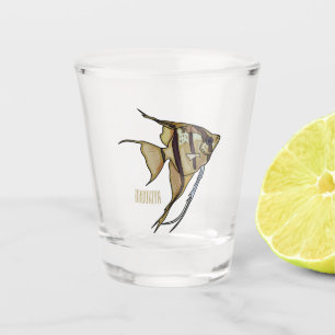 Verre A Shot Illustration d'angelfish