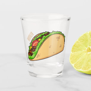 Verre A Shot Illustration de dessin sur Taco