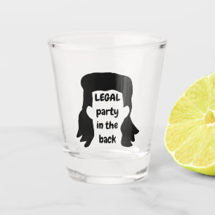 Verre A Shot Illustration de Mullet personnalisée