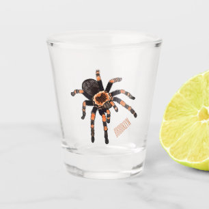 Verre A Shot Illustration de Tarantula