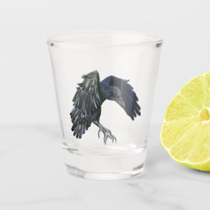 Verre A Shot Illustration du Maître du temps du Corbeau noir