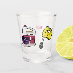 Verre A Shot Illustration du mixer