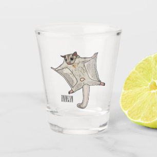 Verre A Shot Illustration du planeur à sucre