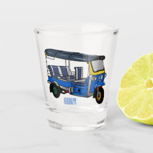 Verre A Shot Illustration Tuk tuk