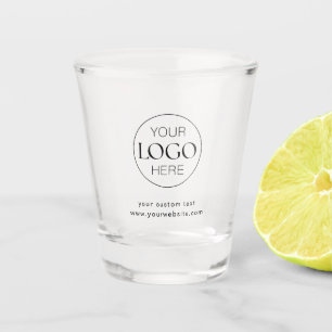 Verre A Shot Impression moderne de logo d'entreprise personnali