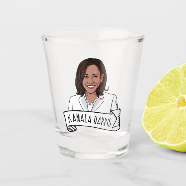 Verre A Shot Inauguration de Kamala Harris (Devant)