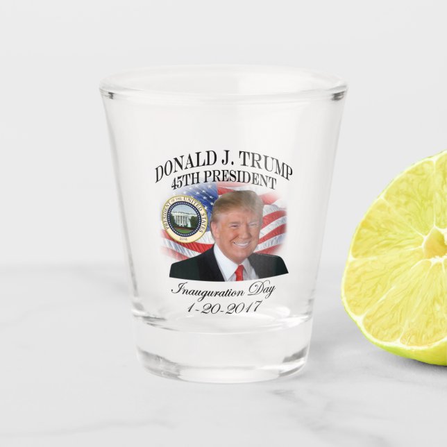 Verre A Shot Inauguration du Président Donald Trump (Devant)