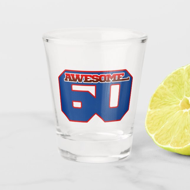 Verre A Shot incroyable 60 (Devant)