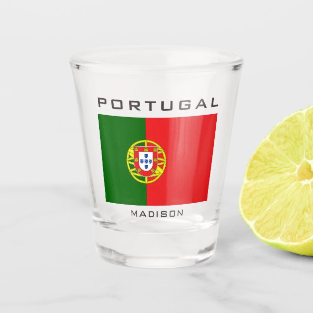 Verre A Shot Indicateur Portugais (Devant)