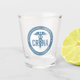 Verre A Shot Infirmière anesthésiste certifiée CRNA personnalis