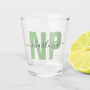 Verre A Shot Infirmière de NP personnalisée Praticien Diplôme C
