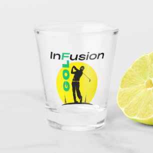 Verre A Shot Infusion de golf conçue de façon unique