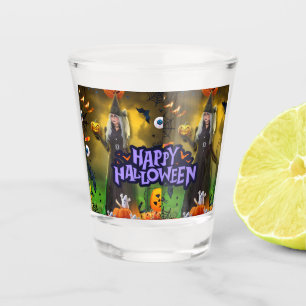 Verre A Shot Invitation d'anniversaire Spooktacular Halloween