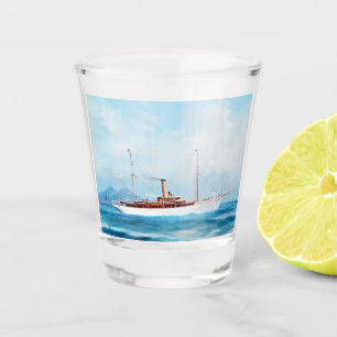 Verre A Shot Iolanda Steam Yacht 1909