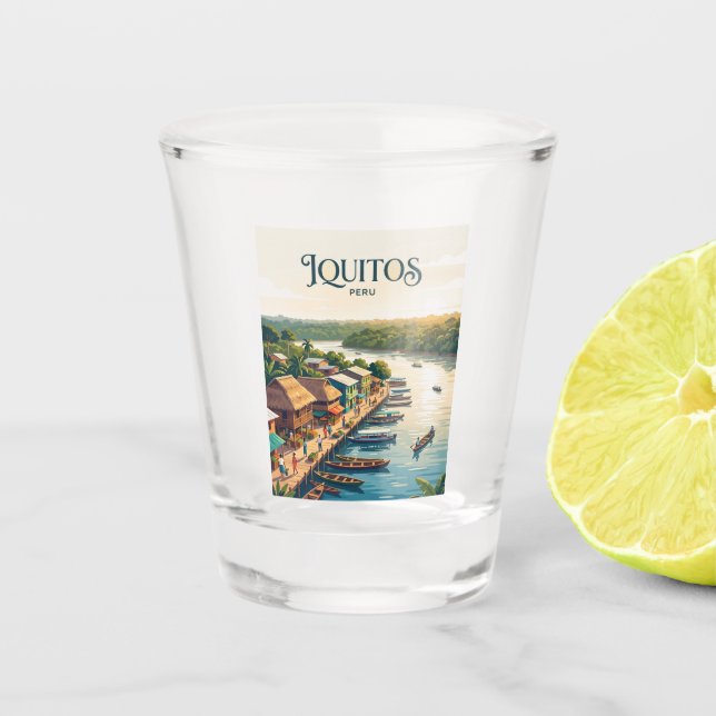 Verre A Shot Iquitos, Pérou Pérou (Devant)