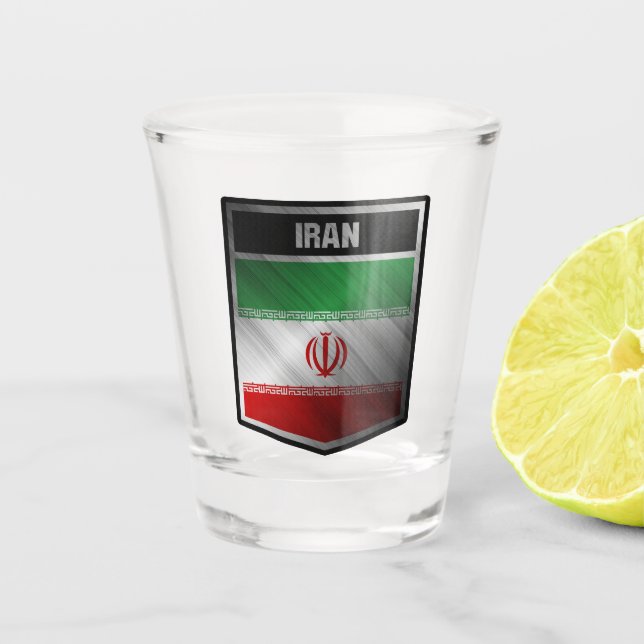 Verre A Shot Iran (Devant)