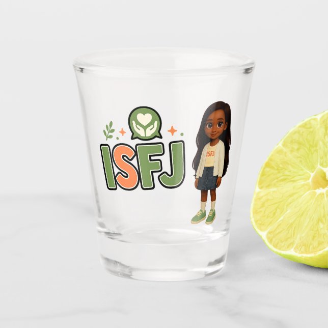 Verre A Shot ISFJ — A Guardiã da Harmonia (Devant)