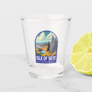 Verre A Shot Isle of Skye Scotland Travel Art Vintage