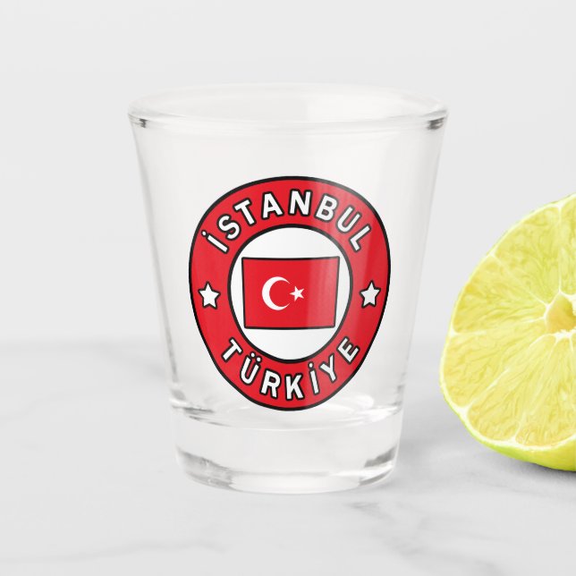 Verre A Shot Istanbul Türkiye (Devant)