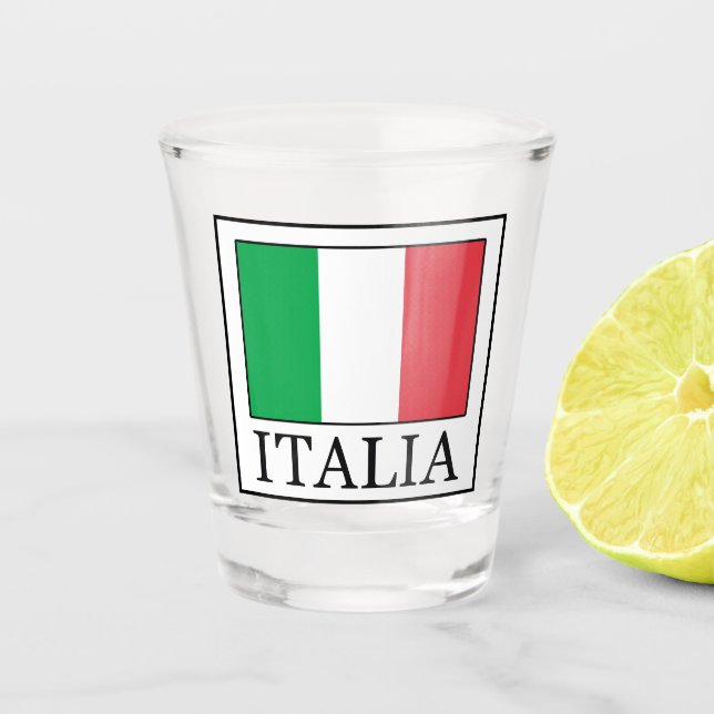 Verre A Shot Italie (Devant)